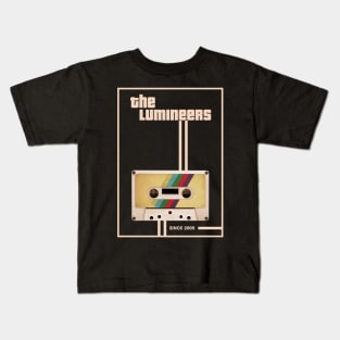 The Lumineers Music Retro Cassette Tape Kids T-Shirt